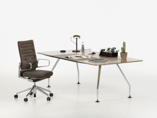 Vitra AC4 chair, Medamorph table