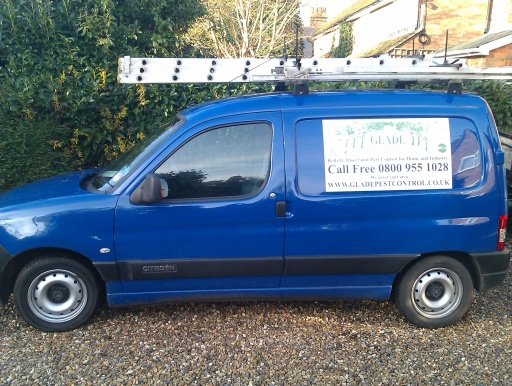 Glade Pest Control Van