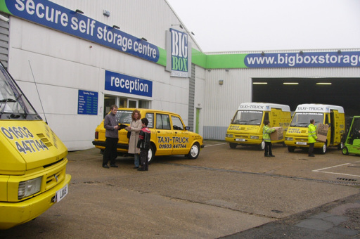 Collecting Student Belongings for Moves at Storage Centre