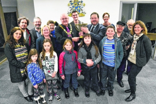 Our annual interfaith lighting with the Mayor of Reading