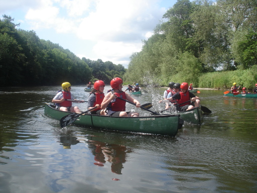 canoe hire and instruction on the River Wye
