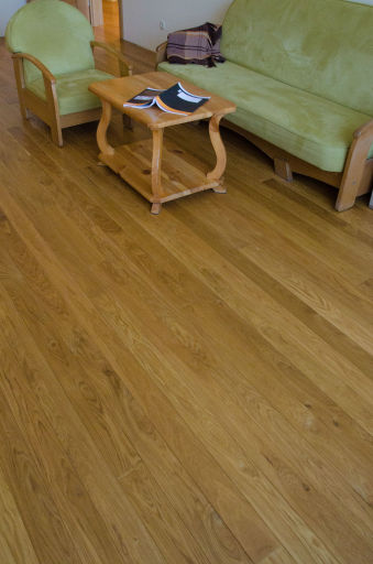 Oak flooring