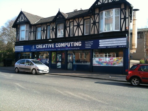 Outside view of the store