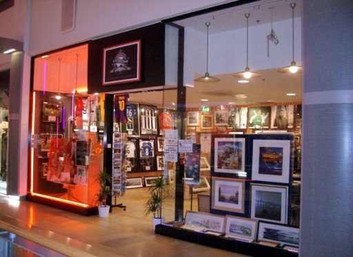 The view from outside our retail store inside Ocean Terminal Shopping Centre ( 1st floor )