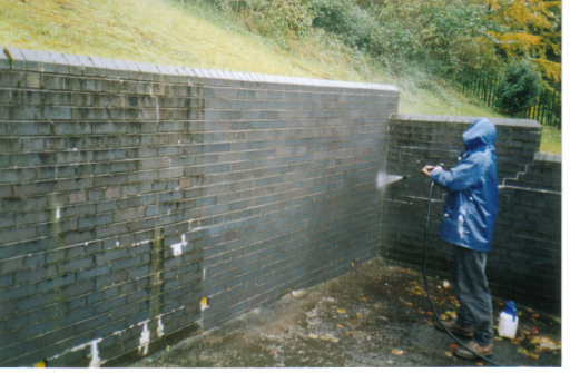 acid washing, jet washing, wall cleaning, algae removal, moss removal, chemical cleaning