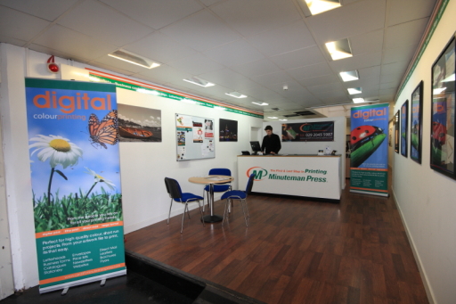 Shop Front of Minuteman Press Cardiff