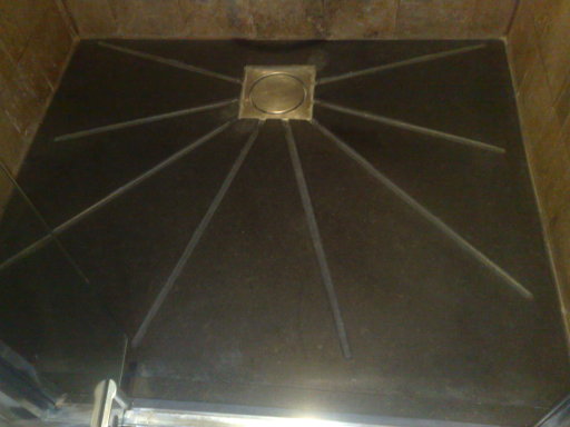 After desaciling base of shower unit