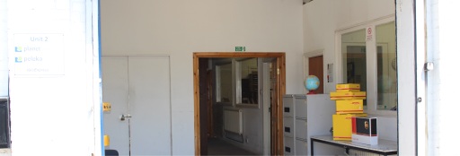 This view is inside the Peleka office showing a business atmosphere and a few carriers we work with.