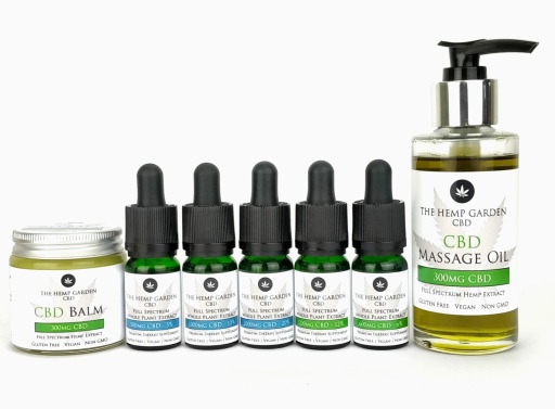 The Hemp Garden CBD Wales | Full CBD Range