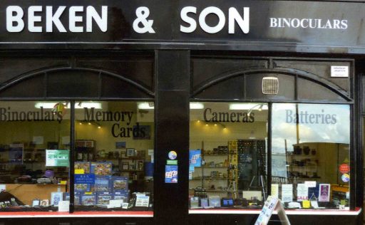 Beken and Son, Cowes, Isle of Wight photographic and binoculars shop