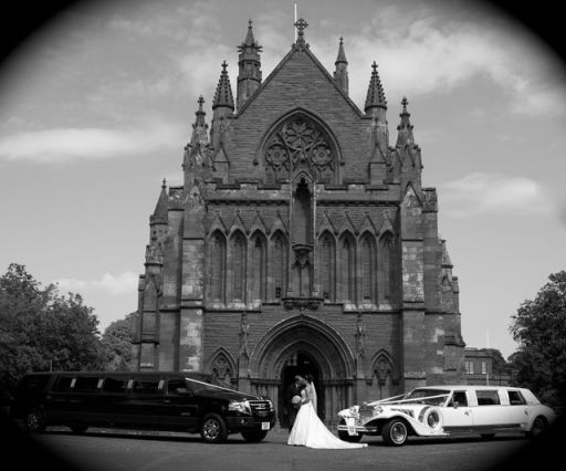 Wedding Cars at The Crichton Church