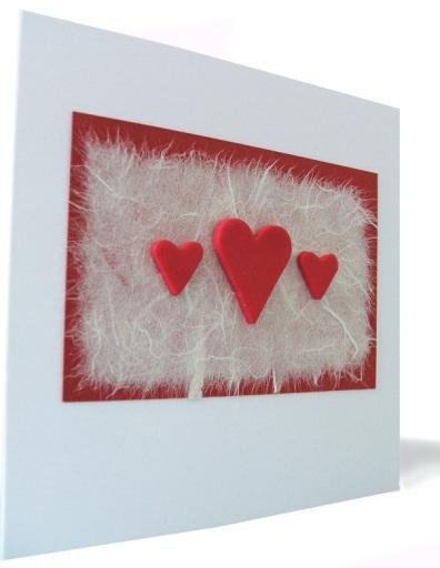 Handmade wedding card