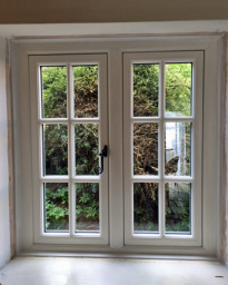Flush casement window; Admiral Windows Oxford