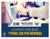 AT HOME TYPISTS INC.
