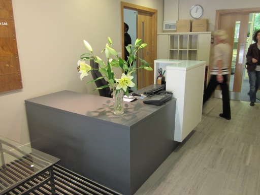 Reception refurbishment London