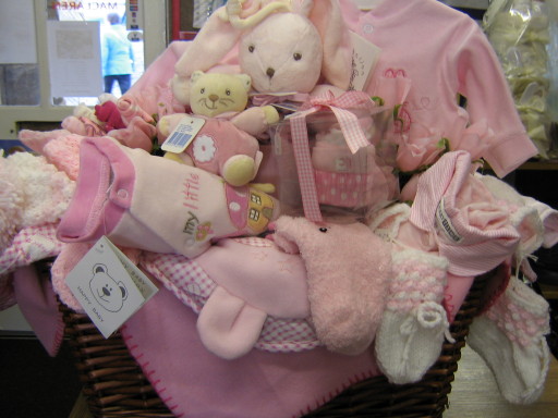 Pink Baby Basket