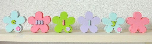 Mini Flower Initials