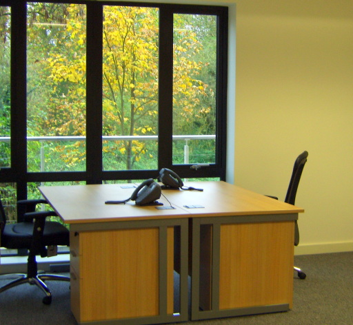 Typical office suite at Riverbridge house, Leatherhead