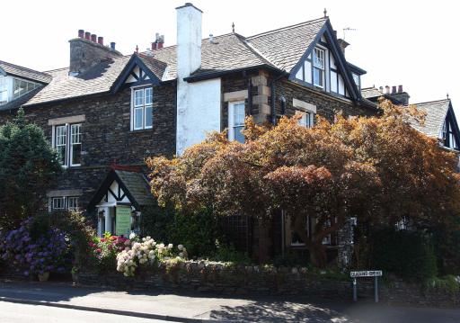 Outside Kirkwood Guest House in Windermere