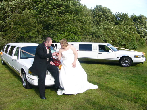 Two Limo Wedding