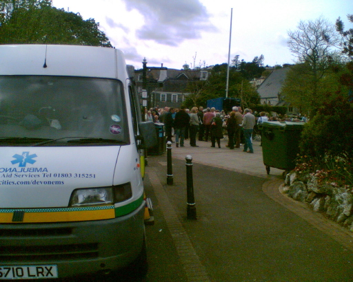 Our Mobile First Aid Unit at Dartmouth Music Festival