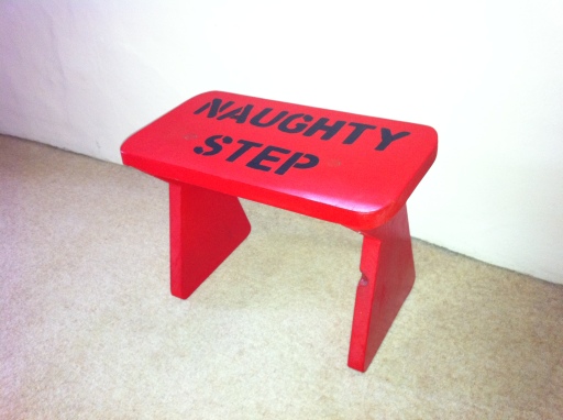 Naughty Step, Can Be Personalised.