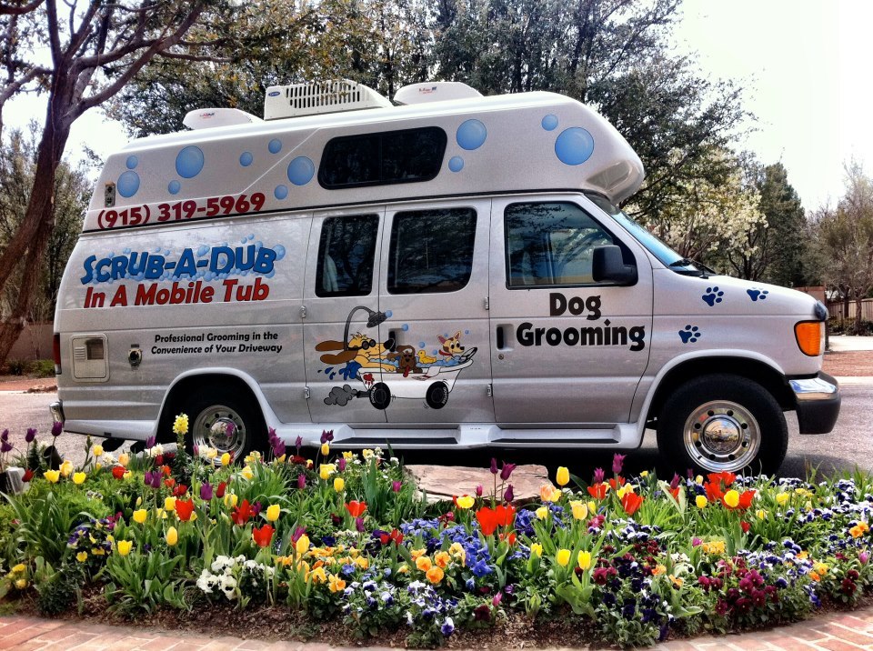 Scrub A Dub Mobile Dog Grooming 7227 North Mesa, El Paso, TX, 79912
