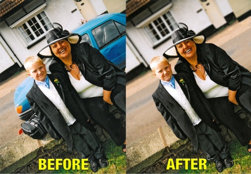 Objects can be removed, backgrounds blurred and teeth whitened