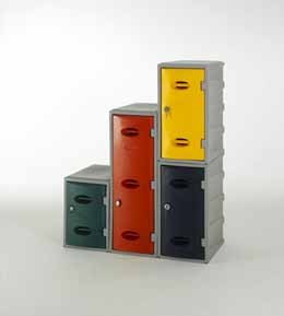 System 1300 metal door lockers