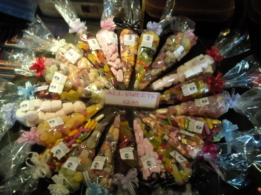 A Selection of Retro Sweets. Available for Party Bags, Wedding Favours.