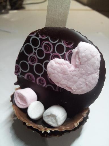 Chocolate stiring spoon