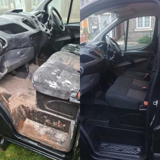 Before and After Van