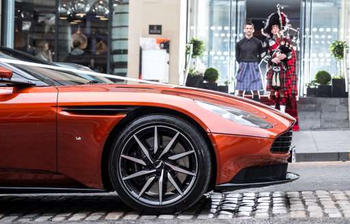 Aston Martin Side View