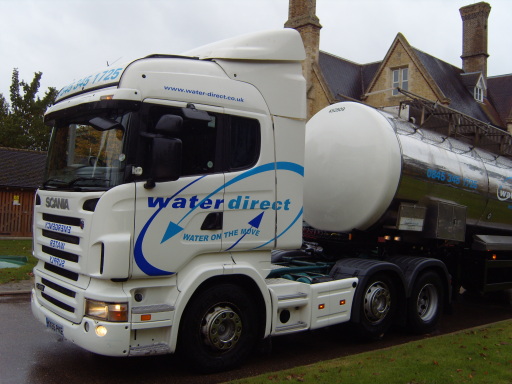 Water Direct's 30,000 litre tanker