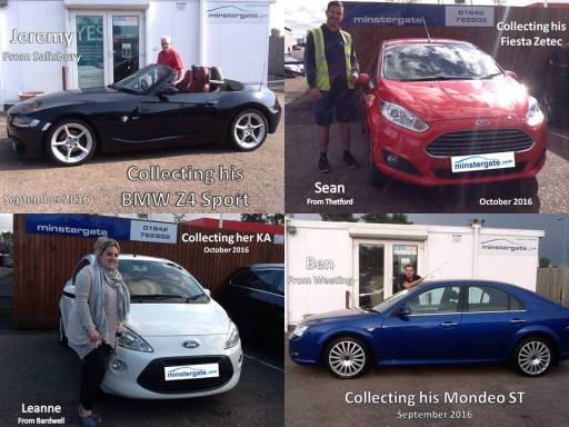 SOME OF OUR RECENT HAPPY CUSTOMERS