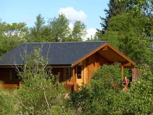 Hart of Mull Self Catering log cabin 1