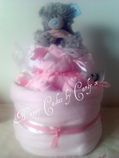 Me to you 2 Deluxe Tier Nappy Cake