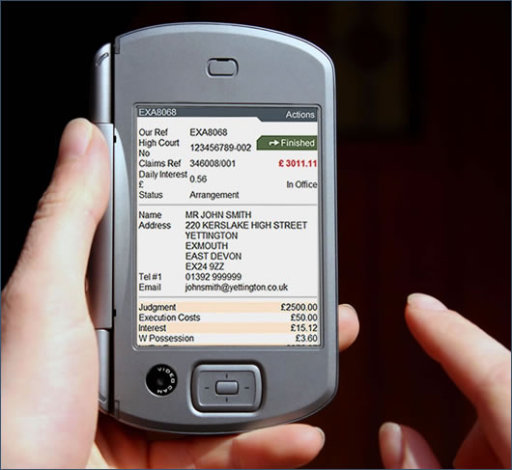 Ethos v2 Mobile Debt Recovery Portal