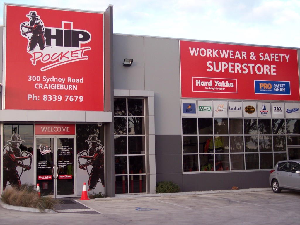 Hip Pocket Workwear & Safety Craigieburn 300 Sydney Road (Hume Highway) Cnr Gasoline Way