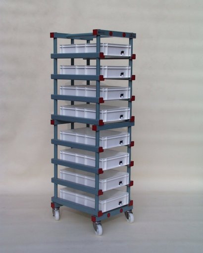 ALL PLASTIC TRAY RACK