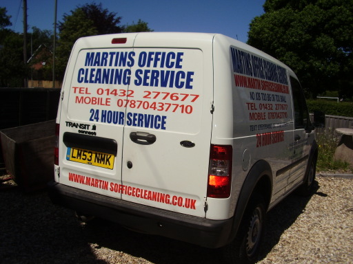 martins office cleaning services tel 01432 -277677 mobile-07870437710