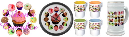 Cupcakes shop, Caf?? Press