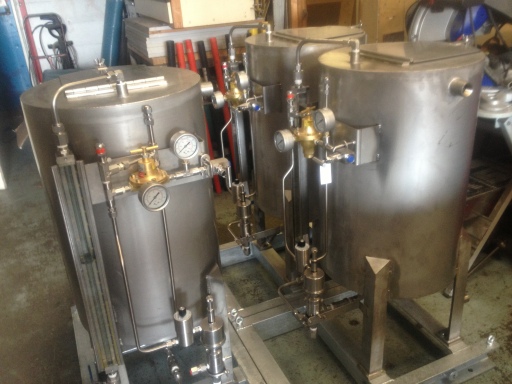 316 grade chemical dosing vessels for the oil industry.
