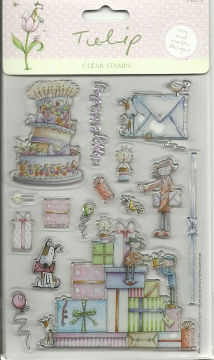 Tulip - Elements card embellishments from Papermania