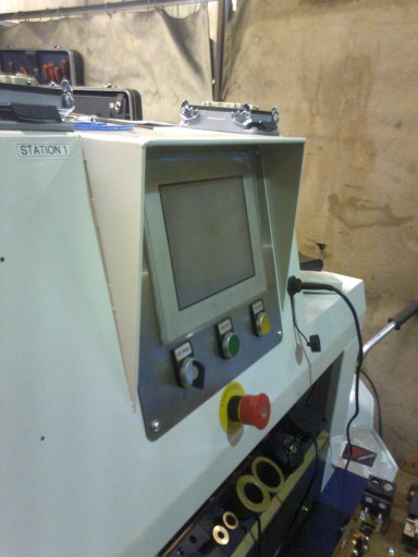 Test Station Rig with Pro-face HMI and Can Open built-in PLC