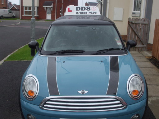 Driving school car