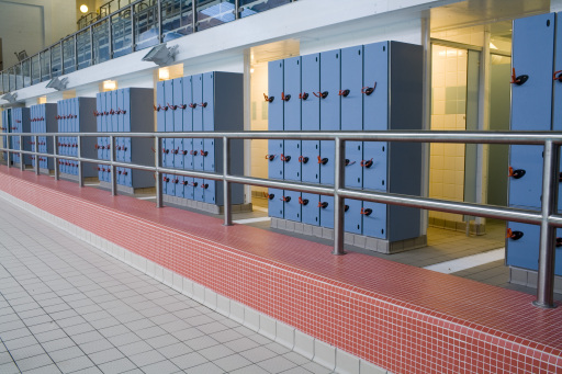 System 2000 laminate door leisure lockers