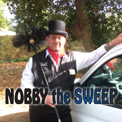 Paul Green dressed as Nobby the Sweep