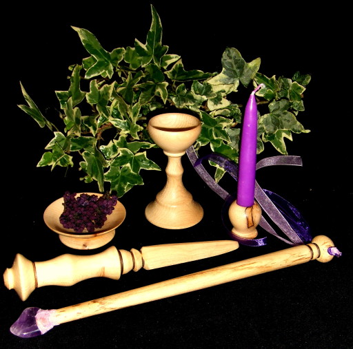 Handcrafted Ash Altar Set