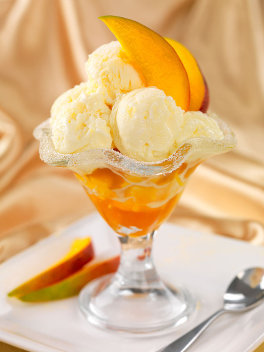 Award WInning Mango Frozen Yoghurt